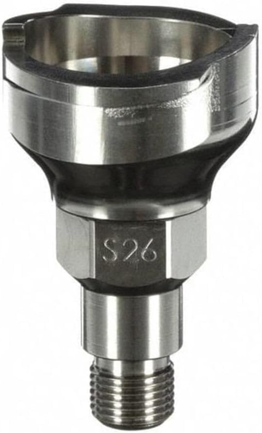 3M PPS 2.0 Spray Gun Adapter #S26, 26118, 11 mm Male, 1.0 mm Thread, 1 Pack | Connects Several Paint Gun Brands to PPS 2.0 Paint Spray System; 1 Pack