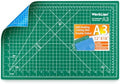 WORKLION 12" x 18" Art Self Healing PVC Cutting Mat, Double Sided, Gridded Rotary Cutting Board for Craft, Fabric, Quilting, Sewing, Scrapbooking Project……
