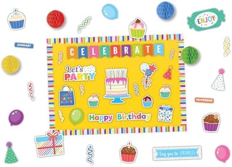 Teacher Created Resources Colorful Happy Birthday Create & Decorate Quick Kit (TCR9465)