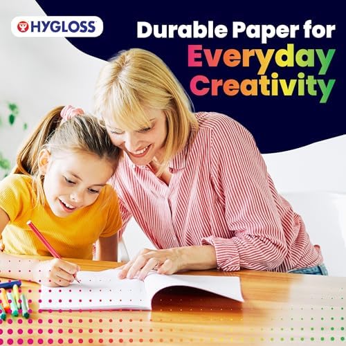 Hygloss Half Blank Books for Kids to Write Stories & Illustrate – Bulk 24 Pack – 5.5" x 8.5" A5 Primary Journal for Grades K-2, Preschool/Kindergarten Notebook with Picture Space – 24 Pages, Colored