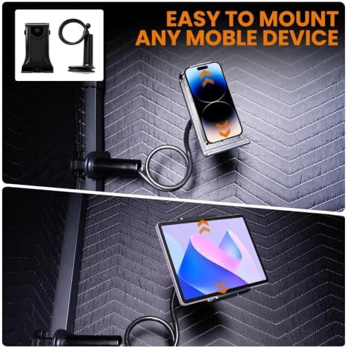 6.28 FT Portable Vocal Booth, Foldable Sound Isolation Recording Booth