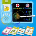 Writing Drawing Tablet with Talking Flash Cards - Japanese Blue