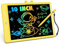 ORSEN LCD Writing Tablet 10 inch, Colorful Doodle Board Drawing Pad for Kids, Toddler Toys for Ages 2-4 5-7 Girls Boys Gifts (Yellow)