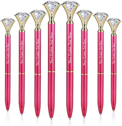 Personalized Crystal Pens 20 Packs for Wedding Party and Favor Bags
