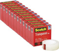 Scotch Transparent Tape - 3/4"W (12 Count)