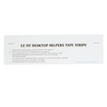 Really Good Stuff EZ-Fit Desktop Helper Tape Strips, Set of 36 | Student Desk Name Tags, Pre-Cut, Durable, & Versatile