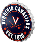 foco NCAA Team Logo Metal Bottle Cap Hanging Wall Sign
