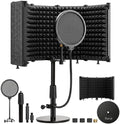 Microphone Stand With Isolation Shield,Recording Studio Equipment