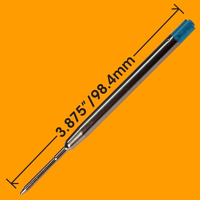 Replacement for Parker 1950371 - G2 Ballpoint Pen Refill - 24 Blue