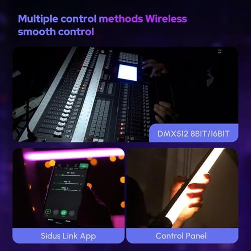 Aputure Amaran T2C 20W RGBWW LED Tube Light,APP/DMX Control,23.6inch/60cm