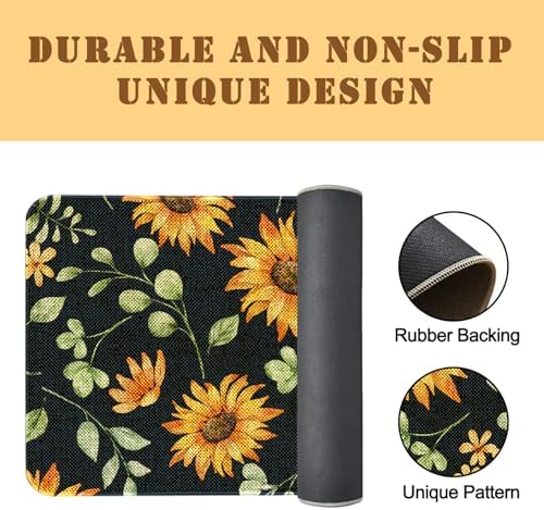 Kitchen Rugs and Mats Set of 2,Floor Mats for Home Kitchen Decor Mat