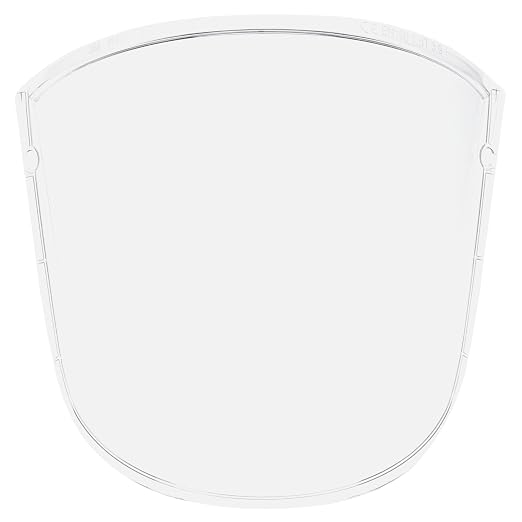 3M Versaflo Standard Visor M-925, Case of 5 | Polycarbonate, Economical, M-Series, For Painting, Welding, Paint Preparation