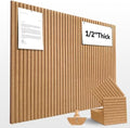 48" x 36" Large Felt Bulletin Board 1/2" Thick, Burnt Orange