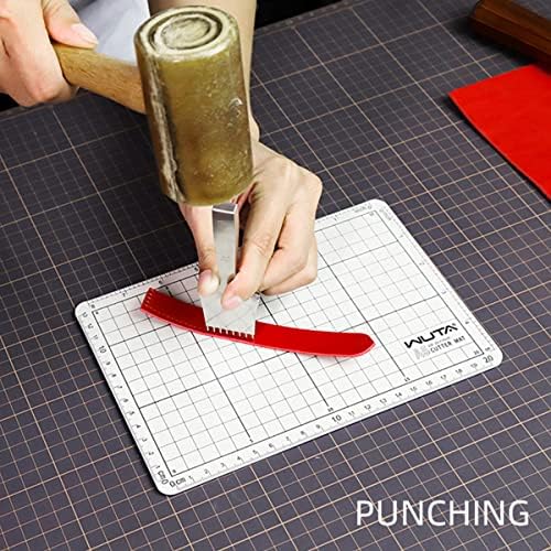 WUTA Self Healing Sewing Mat, PVC Cutting Mat A1 Double Sided Cutting Board for Sewing, Craft, Quilting, Fabric, Scrapbooking Project（35.4" x 23.6")