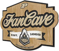 YouTheFan NCAA Officially-licensed FanCave 3D wall art - ready-to-hang, 3D multi-layered construction - floating wall mount design - Perfect fan gift