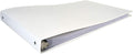 11x17 Binder Poly Panel Featuring a 1" Round Ring White