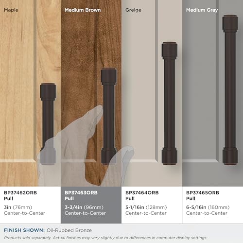 Amerock 3-3/4" Faircrest Oil-Rubbed Bronze Drawer Pull