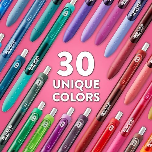 Paper Mate InkJoy Gel Pens, Medium Point (0.7mm), 20 Count - Back to School Supplies, Teacher Essentials, Journaling, Writing, Note-Taking