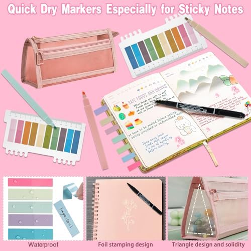 HRFGWDD 78-Piece Bible Study Supplies, Bible Journaling Kit for Women