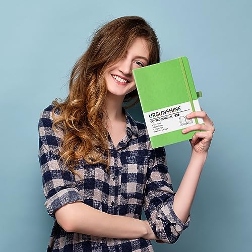 Dotted Journal/Notebook - Dot Grid Hard Cover Notebook, 5.3'' x 8.26''