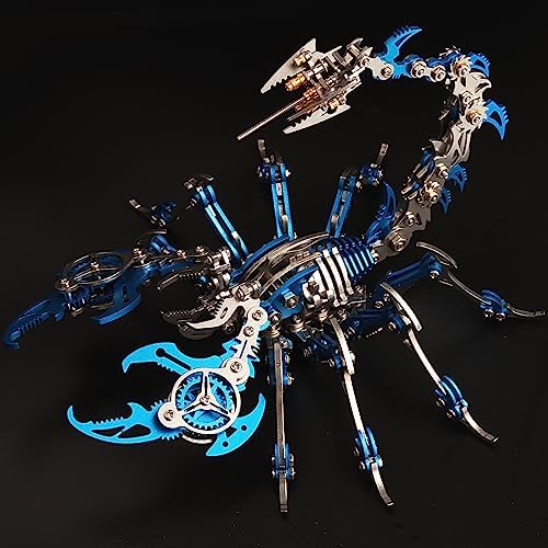 3D Metal Puzzles for Adults, Metal Model Kits Scorpion Metal Building Kit