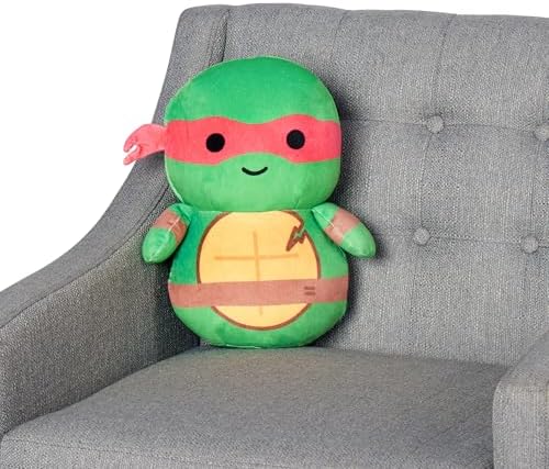 Northwest Teenage Mutant Ninja Turtles Plush TMNT Stuffed Animal Toys Cloud Hugger Pillow Officially Licensed Hugger Pillow 11.5 Inches
