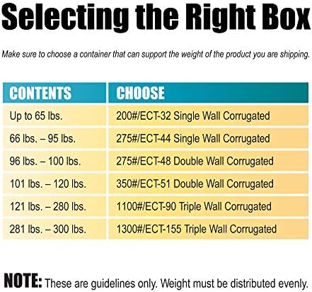 Top Pack Supply Shipping Boxes Flat 20"L x 14"W x 6"H, 25-Pack | Corrugated Cardboard Box for Packing, Moving and Storage
