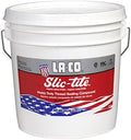LA-CO 42014 Slic-Tite Premium Thread Sealant Paste with PTFE, -50 to 500 Degree F Temperature, 1 Gallon
