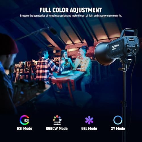 NEEWER FS300C 300W RGB LED Video Light with App/2.4G Control