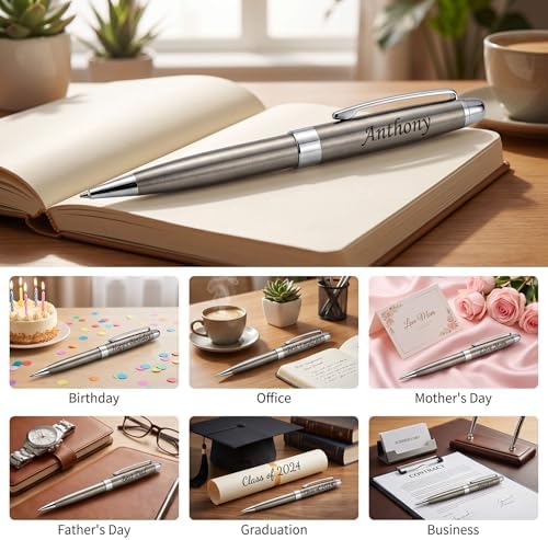 Personalized Business Pens - Custom Your Name or Message, Nice Gift pens