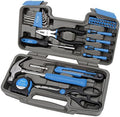 Apollo Tools 39 Piece General Household Tool Set, Blue DT9706 BL