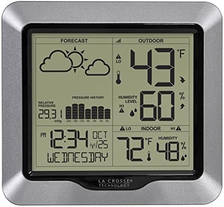 La Crosse Technology Wireless Digital Thermometer and Forecast Station Bundle
