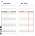 Compumatic E7 Time Cards for Lathem 7000E & 7500E Calculating Clocks 400ct
