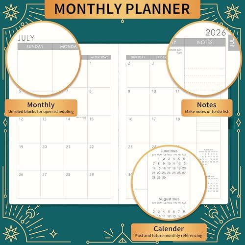 Planner 2026-2027, Academic Planner 2026-2027, 5.75" x 8.25"
