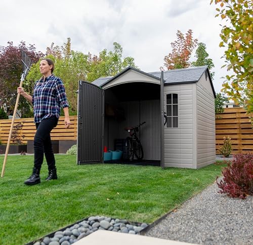 Lifetime Outdoor Storage Shed, 10 x 8 Foot