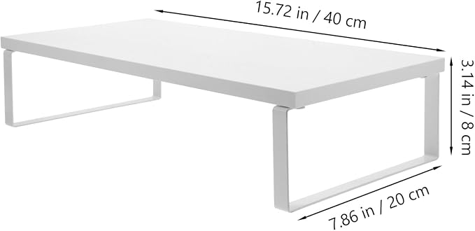 ARTIBETTER Monitor Stand Riser for Desk with Storage Space 15.75X7.87X3.14 Inch Computer Monitor Lift Ergonomic Viewing Desktop Riser for Home Office