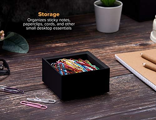 Bostitch Office Konnect Desk Organizer Accessory Tray, Storage, Black