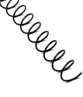RAYSON 7.9mm Spiral Wire Coil Binding, 3:1 Pitch, 5/16" Coils Metal Comb Binding 40 Sheets Capacity, Black Color & Pack of 100