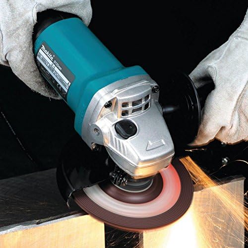 Makita 9557PB 4-1/2" Paddle Switch Angle Grinder, with AC/DC Switch (Pack of 4)