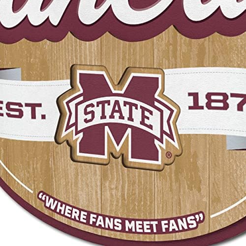 YouTheFan NCAA Officially-licensed FanCave 3D wall art - ready-to-hang, 3D multi-layered construction - floating wall mount design - Perfect fan gift