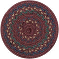 Homespice Jamestown Braided Trivets Ideal as Hot Pads, Round 8" Set of 3