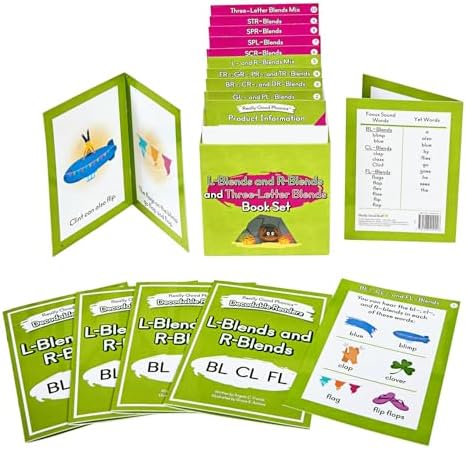 Really Good Phonics L-, R- & Three-Letter Blends Decodable Readers
