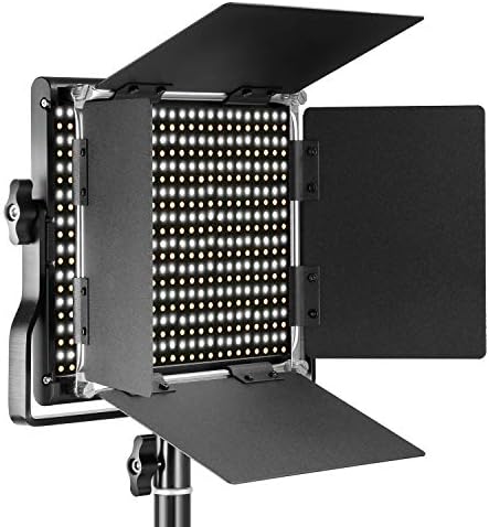 NEEWER Professional Metal Bi-Color LED Video Light for Studio, YouTube