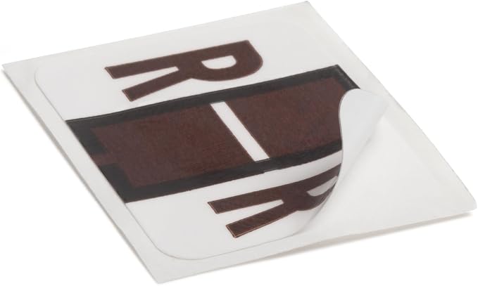 Smead BCCR Bar-Style Color-Coded Alphabetic Label, R, Label Roll, Brown, 500 Labels per Roll, (67088)