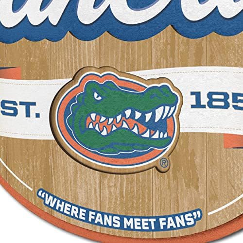 YouTheFan NCAA Officially-licensed FanCave 3D wall art - ready-to-hang, 3D multi-layered construction - floating wall mount design - Perfect fan gift