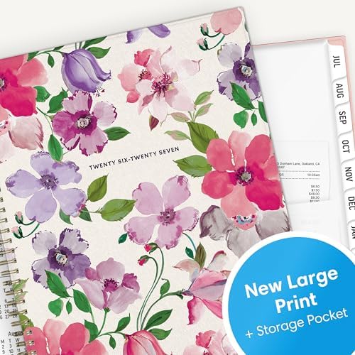 Blue Sky 2026-2027 Weekly & Monthly Academic Planner, 8.5"x11", Charlotte