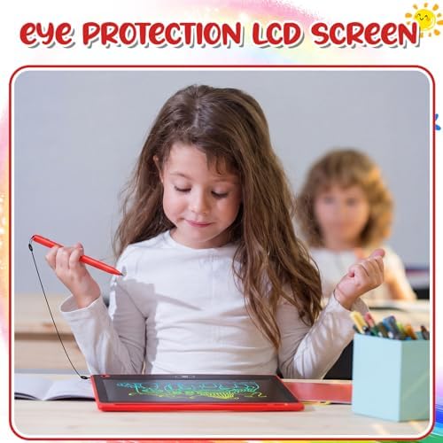 Zhehao 32 Pcs LCD Writing Tablet for Kids 8.5" Erasable Doodle Board