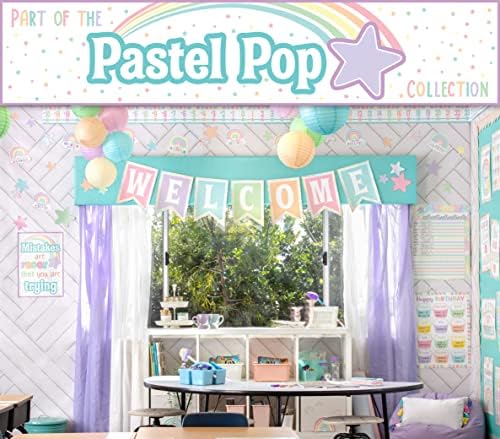 Teacher Created Resources Self-Adhesive Pastel Pop 2" Bold Block Letters Uppercase (TCR9649)