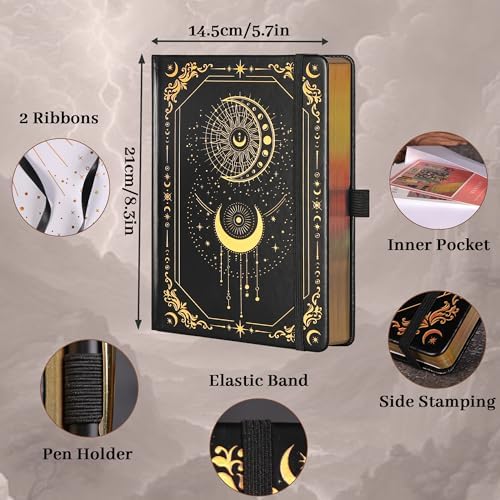 TIEFOSSI Dot Journal Notebook for Women Men, 160GSM Notebook