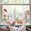 ADD.HERES Stained Glass Window Film, Window Film Decorative, 17.5 x 78.7 in